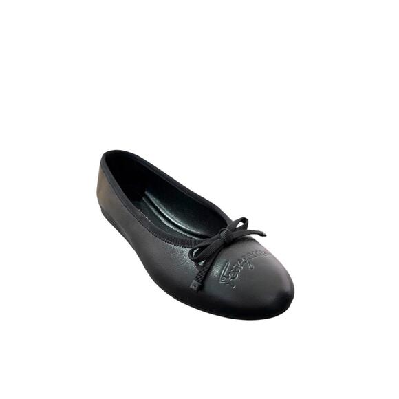 Ferragamo Newballet Bow Leather Ballet Flats - Picture 2 of 3